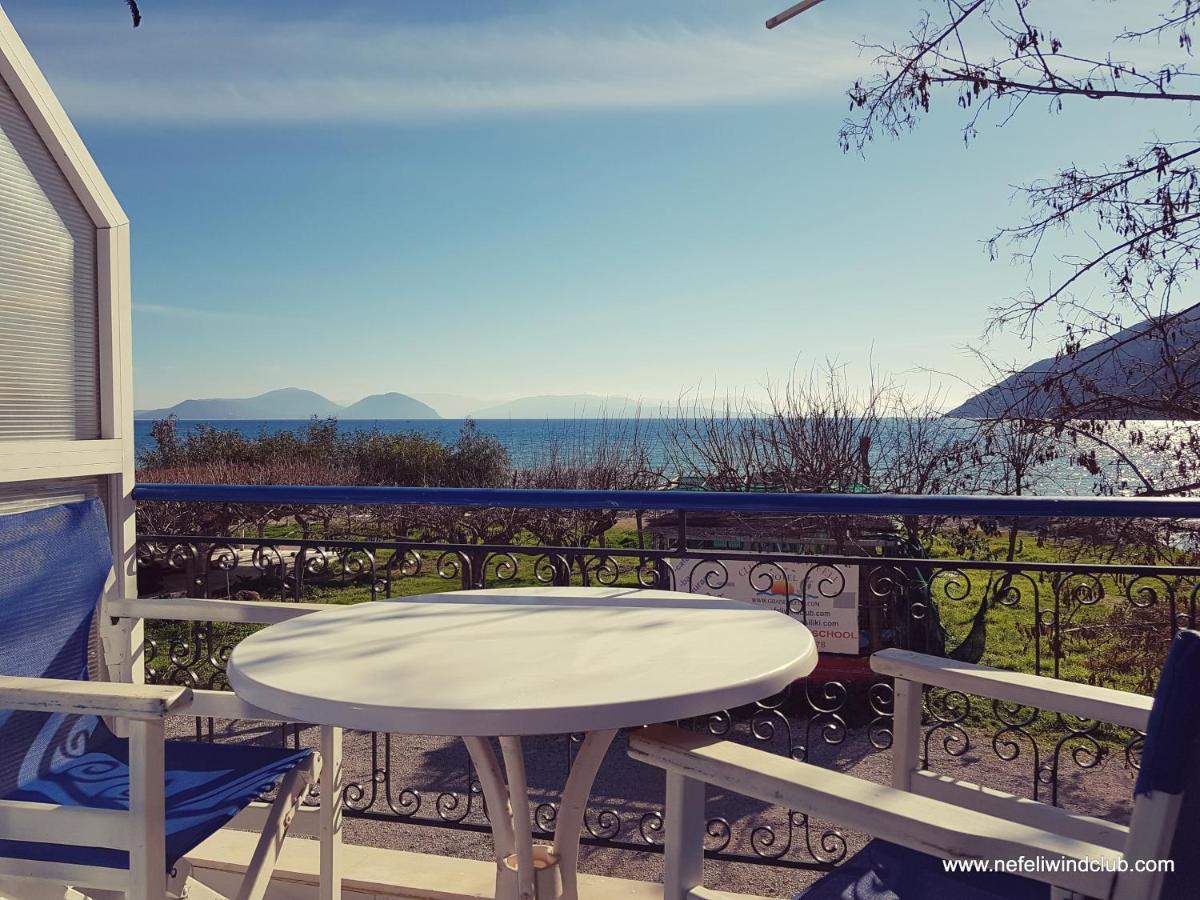 Nefeli Wind Club Aparthotel Vasilikí Buitenkant foto