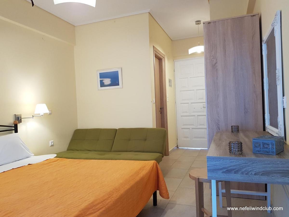 Nefeli Wind Club Aparthotel Vasilikí Buitenkant foto