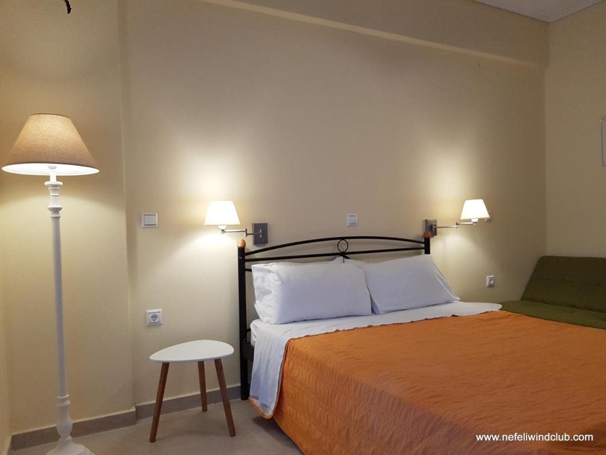 Nefeli Wind Club Aparthotel Vasilikí Buitenkant foto